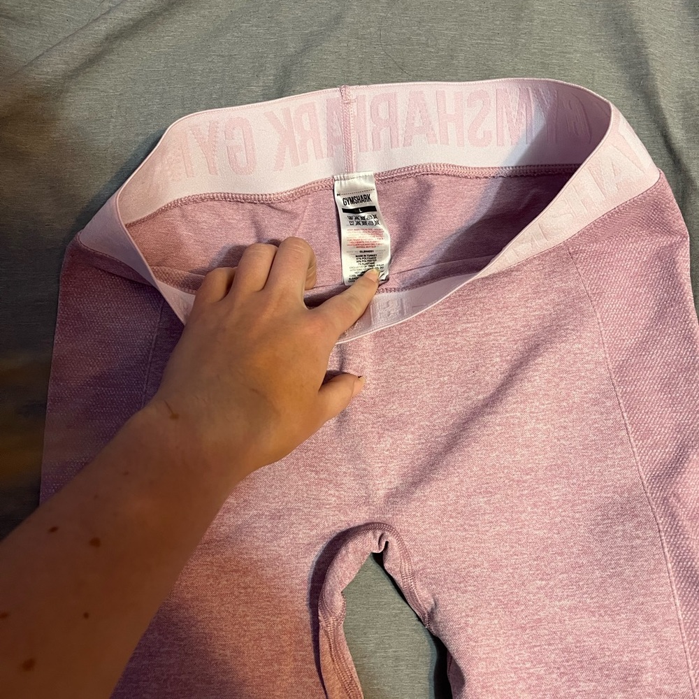 Gymshark Flex shorts, size Large, pink